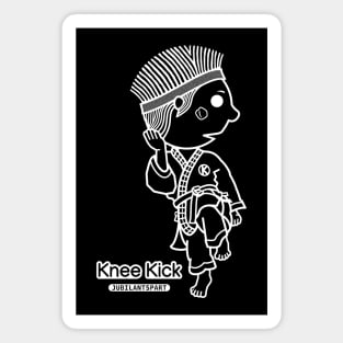 Karate Knee Kick Magnet